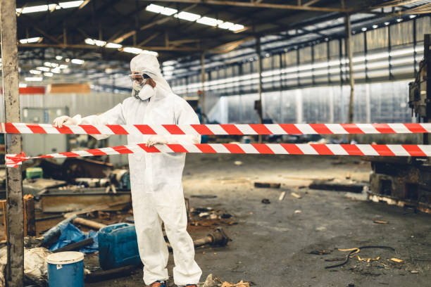 Professional Crime Scene Cleanup technician working in Milford, UT